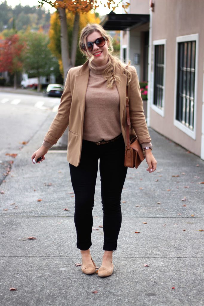 yes you need a camel blazer - why you need a camel blazer - where to get a camel blazer - chic fall outfits - easy fall style 