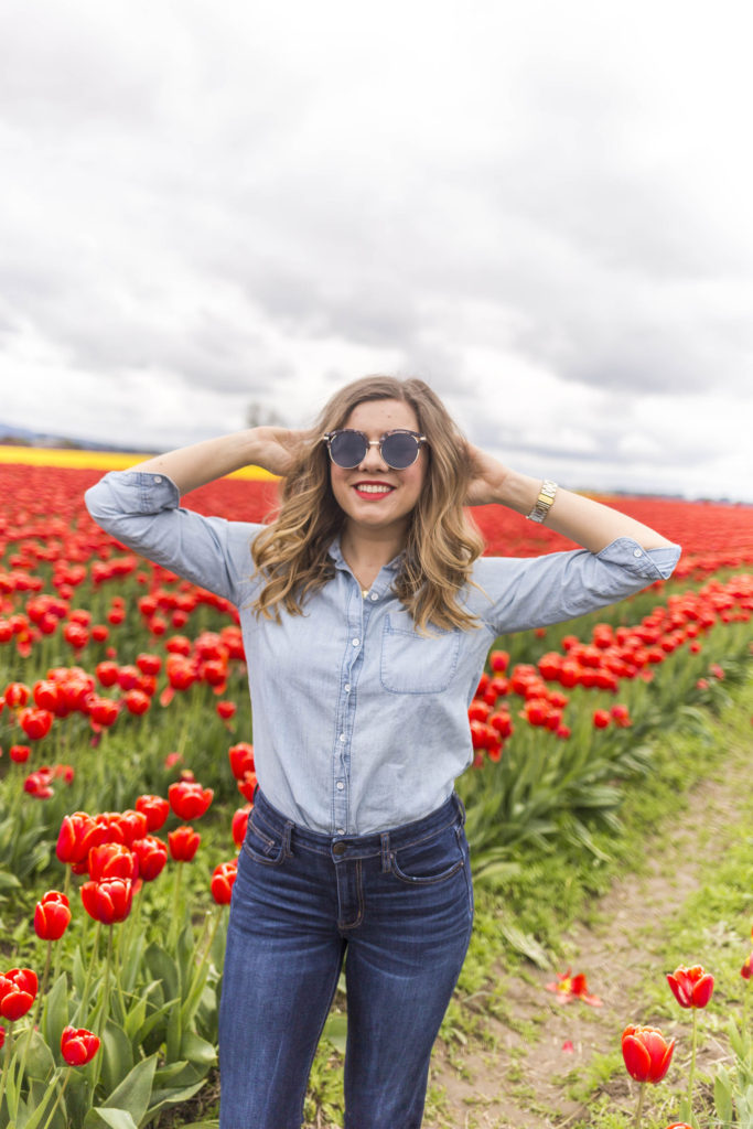 taking a step back - stepping back from blogging - mental health awareness - Skagit Valley Tulip Festivala