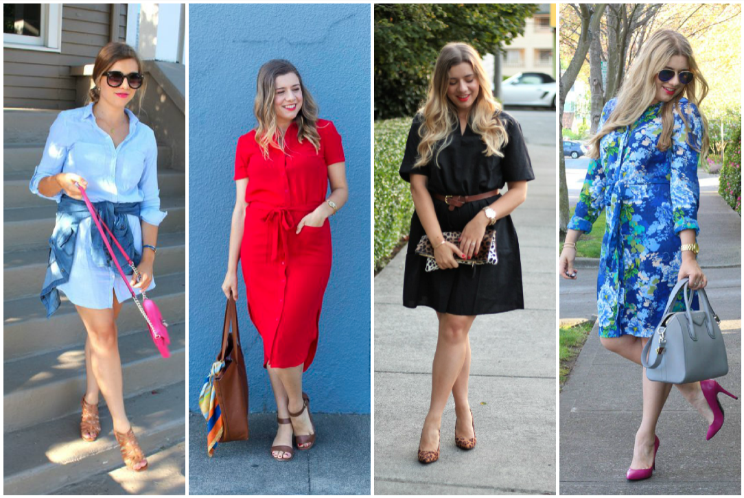 best shirt dresses for all occasions - 10 shirtdresses - the perfect summer dresss - one dress style every woman needs 5
