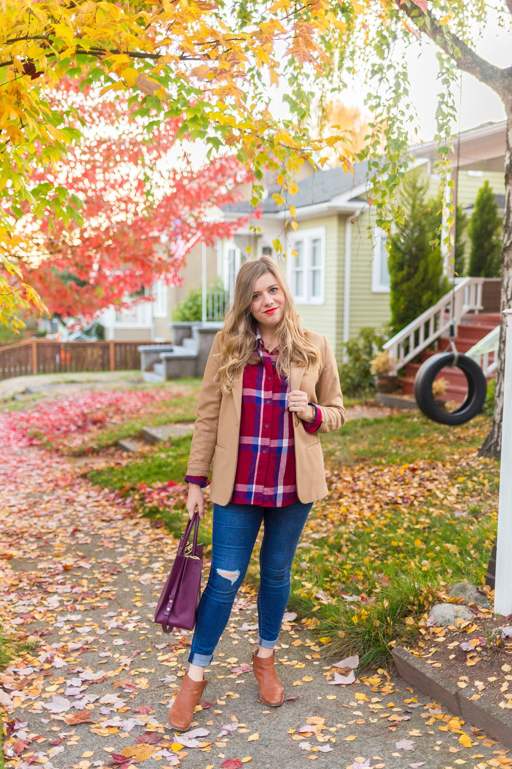 how to save money while shopping online - comfy maternity thanksgiving outfit - cute fall maternity outfit - Northwest Blonde - Seattle style blog