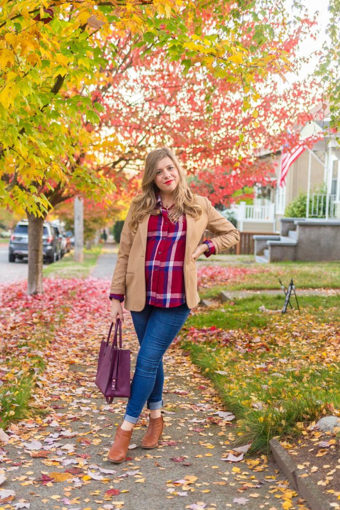 how to save money while shopping online - comfy maternity thanksgiving outfit - cute fall maternity outfit - Northwest Blonde - Seattle style blog