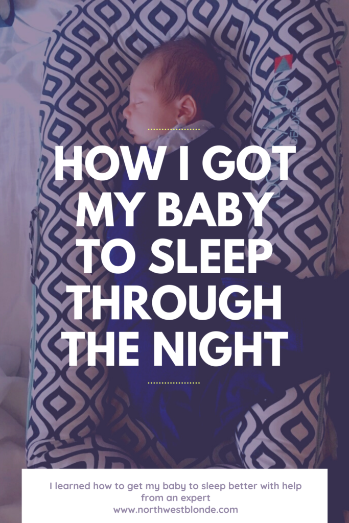 With a new baby in the house it can feel like you'll never sleep again. But it doesn't have to be that bad. You can help your baby sleep better with some simple tips and tricks. Soon your baby will be sleeping through the night #newborn #babysleep #sleepschedule 