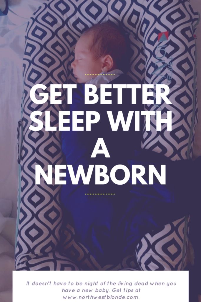 With a new baby in the house it can feel like you'll never sleep again. But it doesn't have to be that bad. You can help your baby sleep better with some simple tips and tricks. Soon your baby will be sleeping through the night #newborn #babysleep #sleepschedule 