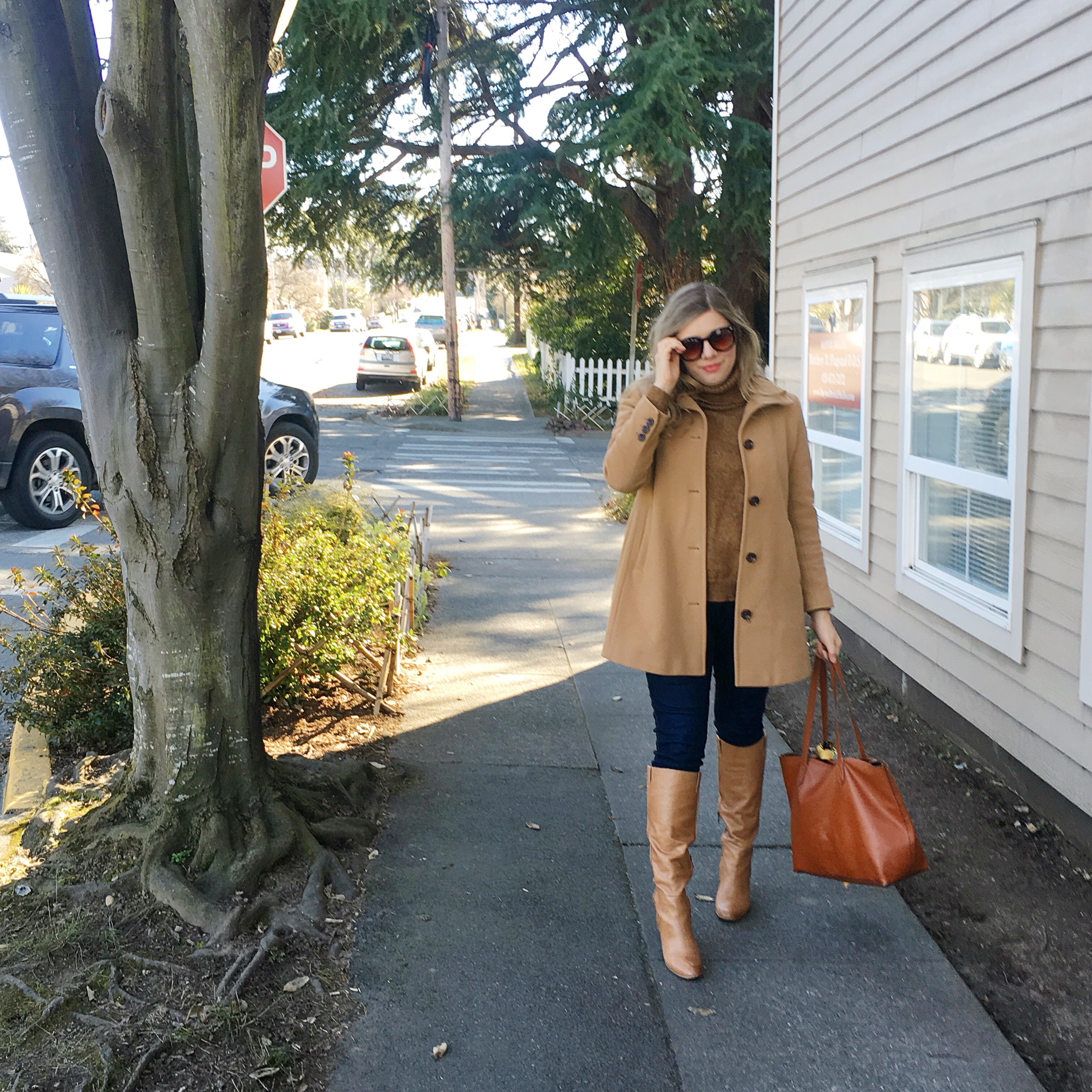 postpartum outfit idea - Northwest Blonde - Seattle style blog