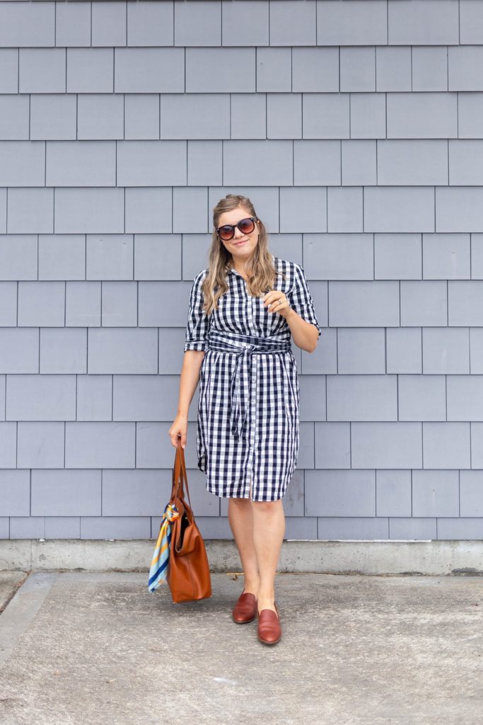 what what wear buffalo plaid shirtdress - getting ready for fall - things to do in fall family - northwest blonde - seattle style blog 