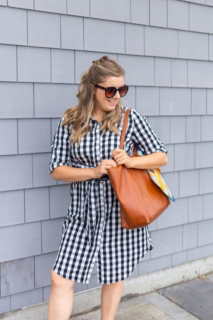 what what wear buffalo plaid shirtdress - getting ready for fall - things to do in fall family - northwest blonde - seattle style blog 