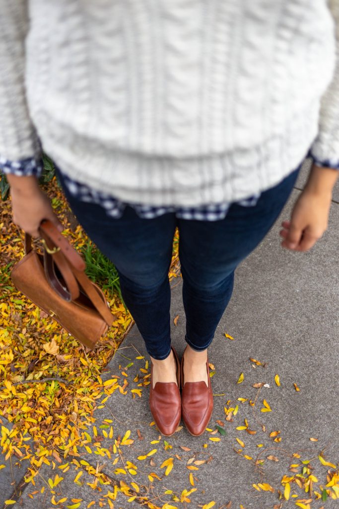 madewell loafers - everyday shoes for fall - preppy outfit idea - Northwest Blonde - Seattle style blog 2