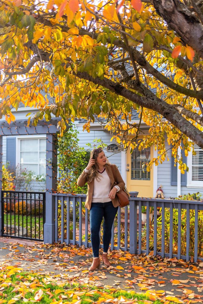 J.Crew Regent blazer review - best camel colored blazer for women - Northwest Blonde - Seattle style blog