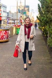 london fog trench coat review - easy winter outfit - Northwest Blonde - Seattle style blog
