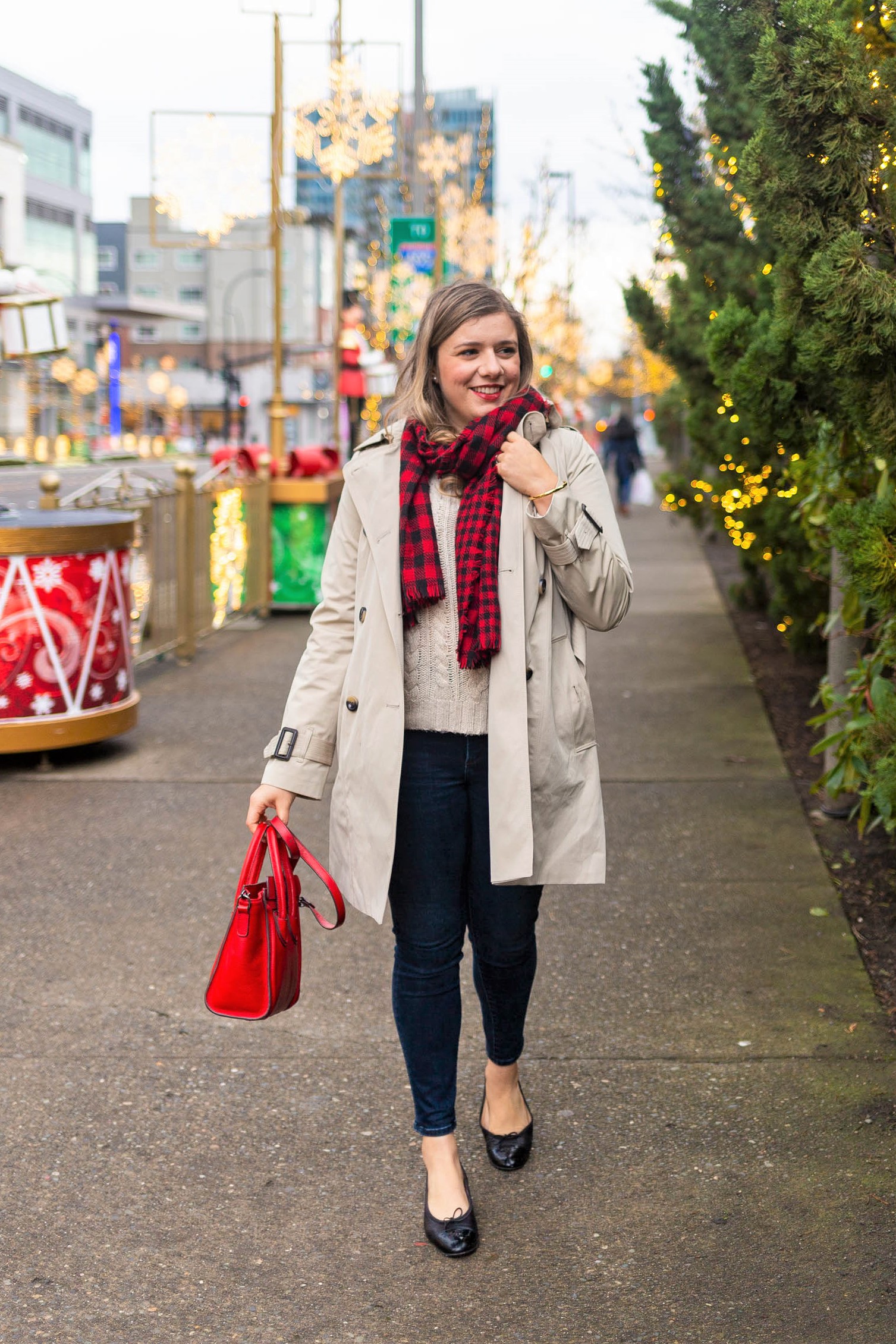 london fog trench coat review - easy winter outfit - Northwest Blonde - Seattle style blog