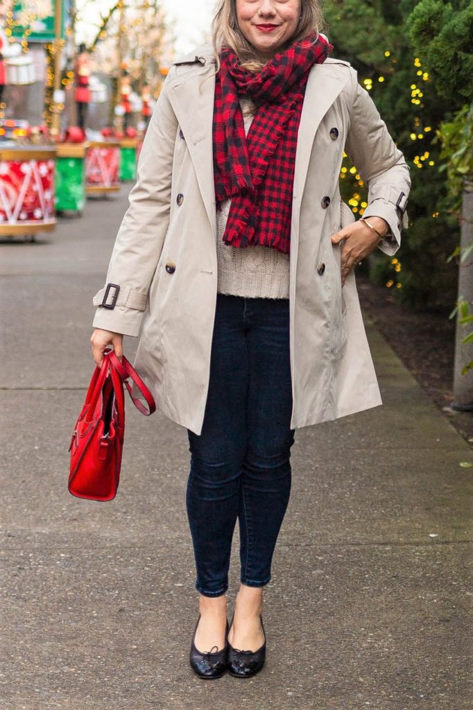 london fog trench coat review - easy winter outfit - Northwest Blonde - Seattle style blog 