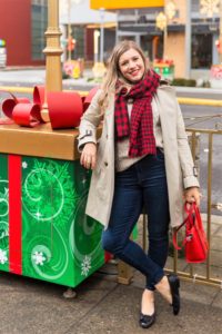 london fog trench coat review - easy winter outfit - Northwest Blonde - Seattle style blog