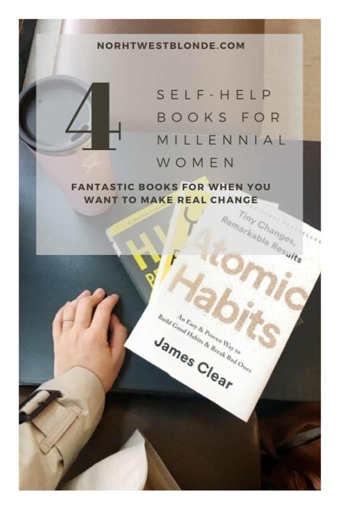 best self-help books for millennial women - motivational books for women