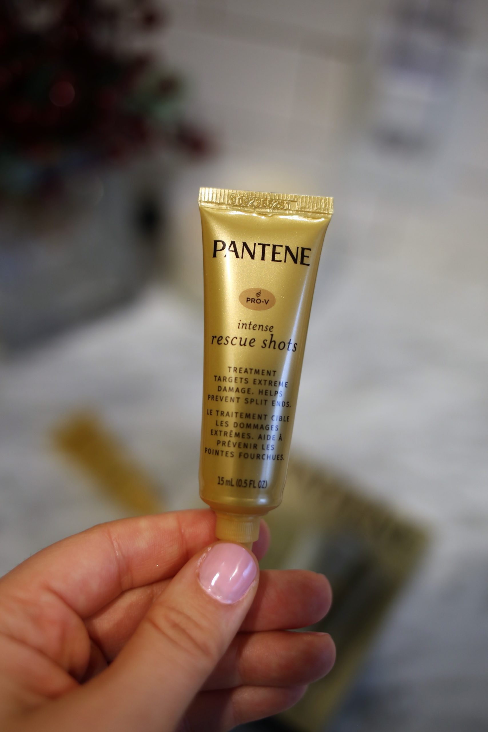 pantene intense rescue repair shots review - northwest blonde - seattle style blog