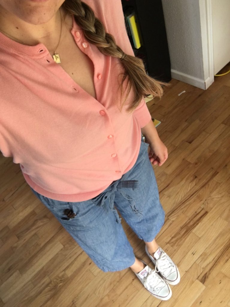 what i wore - april 2020