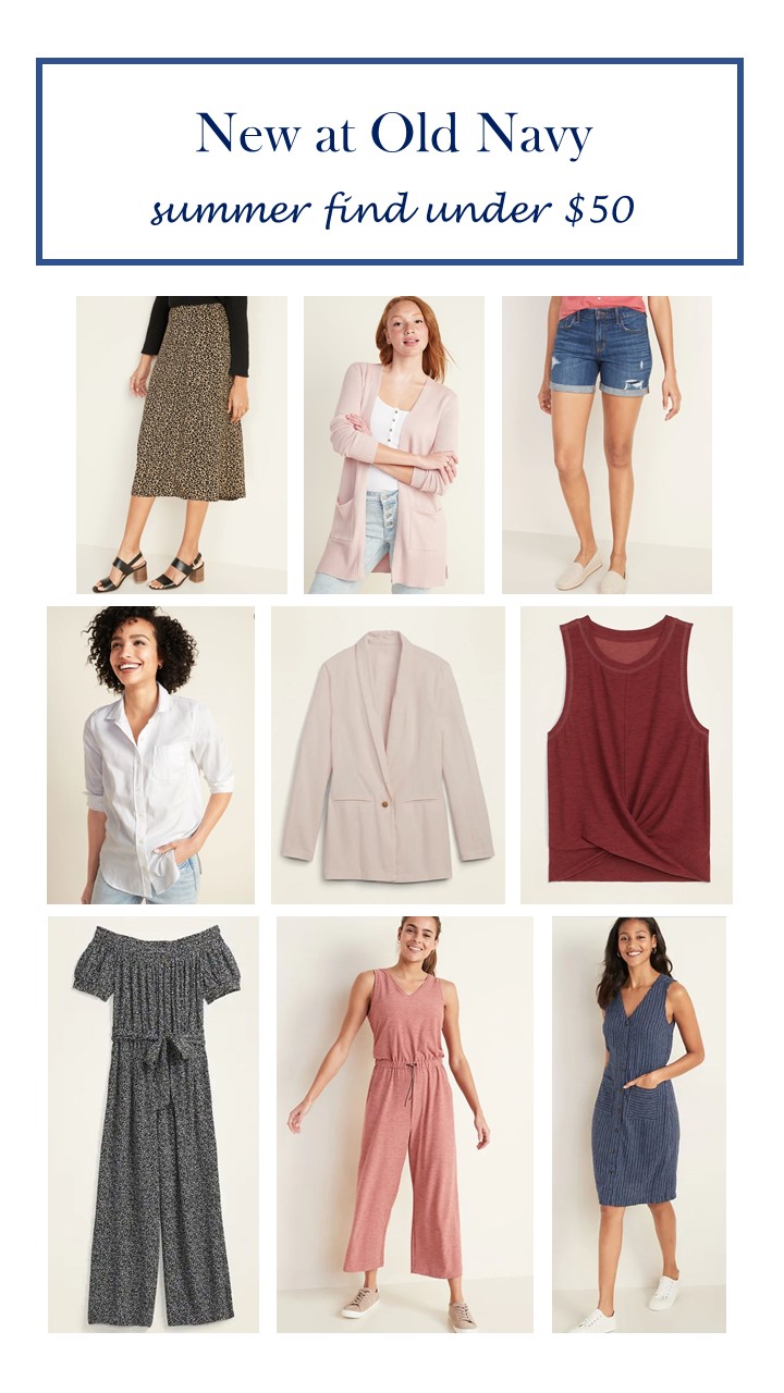Are you looking for a summer capsule wardrobe on a budget? Old Navy is a great place to start when looking for deals on summer clothing. There are some summer new arrivals at Old Navy that would be great if you're looking to make a summer capsule wardrobe while on a budget.