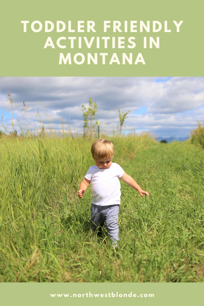 Here are 13 toddler friendly activities to do in Whitefish Montana. Save this pin for your next family vacation when you travel with your kids to Montana #familytravel #toddler #travelwithkids