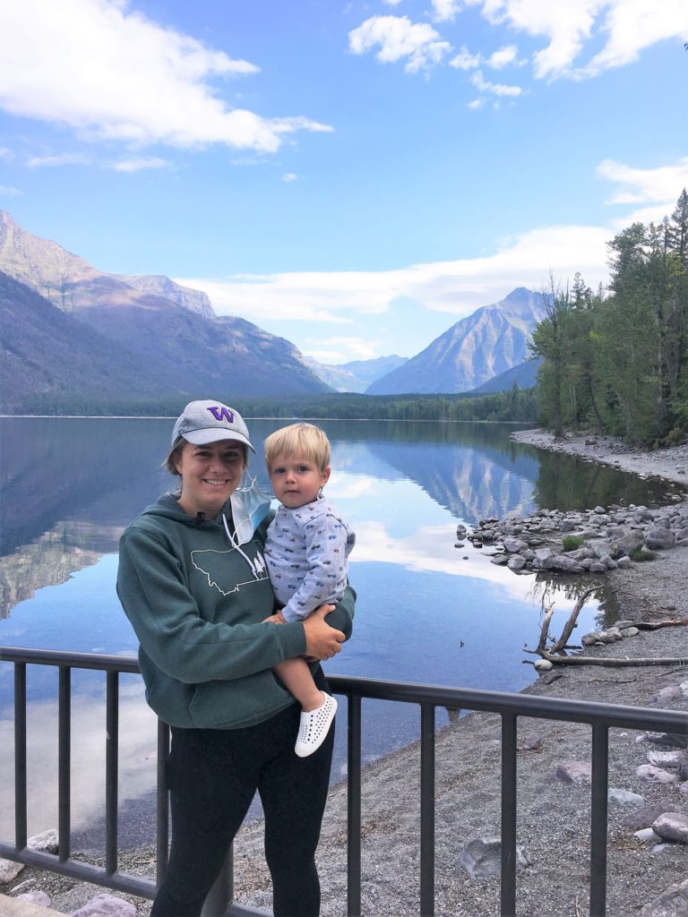 Glacier National Park with a toddler