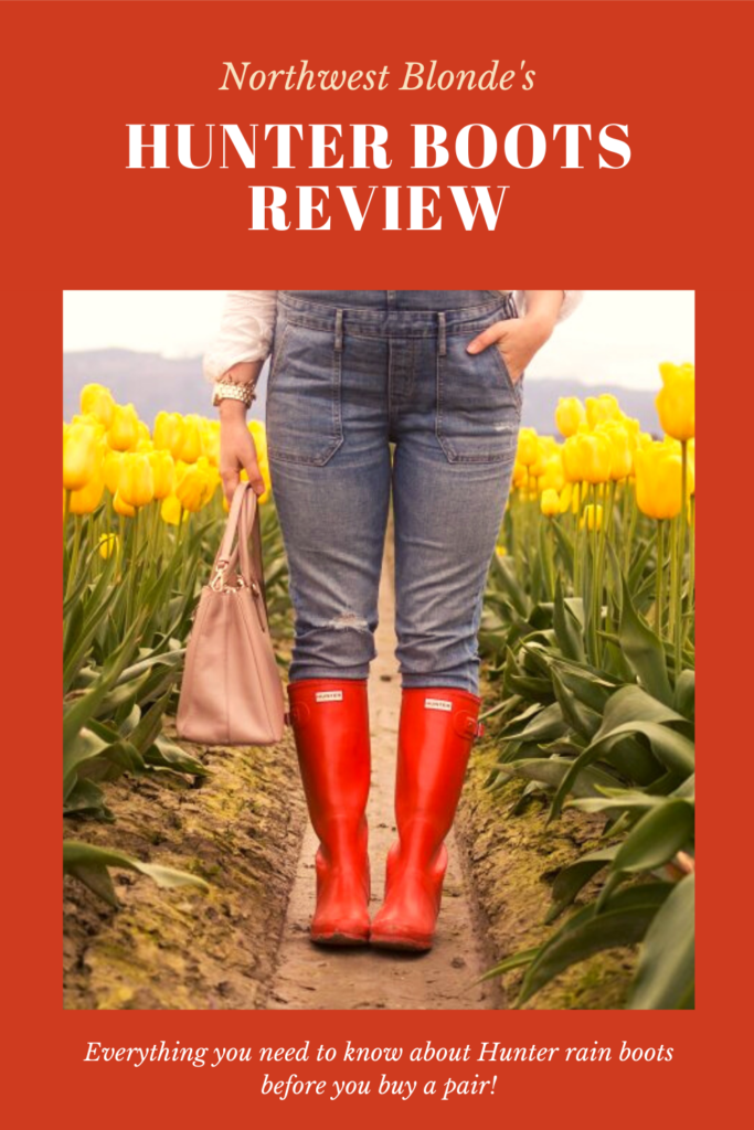 Have you thought about buying the popular and expensive Hunter boots? Well here is everything you need to know before your buy a pair of Hunter rain boots. This Hunter boots review will go over Hunter boot sizing, price, colors, styles, and other need to know information all in one place #fallfashion #hunterboots #rainboots