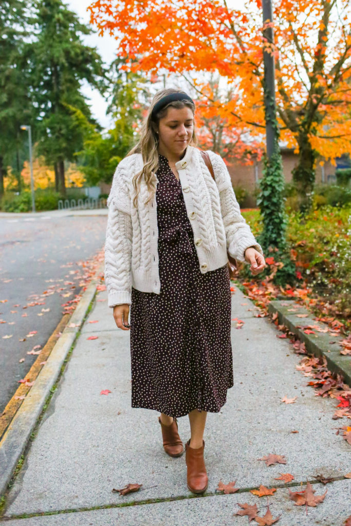 We loved the Amazon mumu in summer but where can we find house dresses for fall? I'm sharing my top five picks for fall house dresses that will still give you all the comfort of nap dresses but will also look cute with ankle boots in the fall. #housedress #fallfashion #amazonfashion