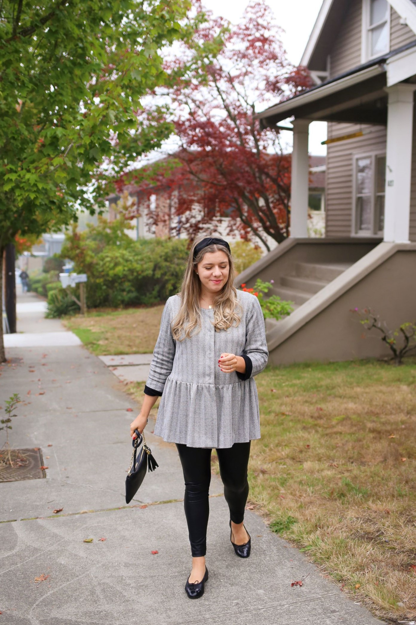 chanel flats outfit