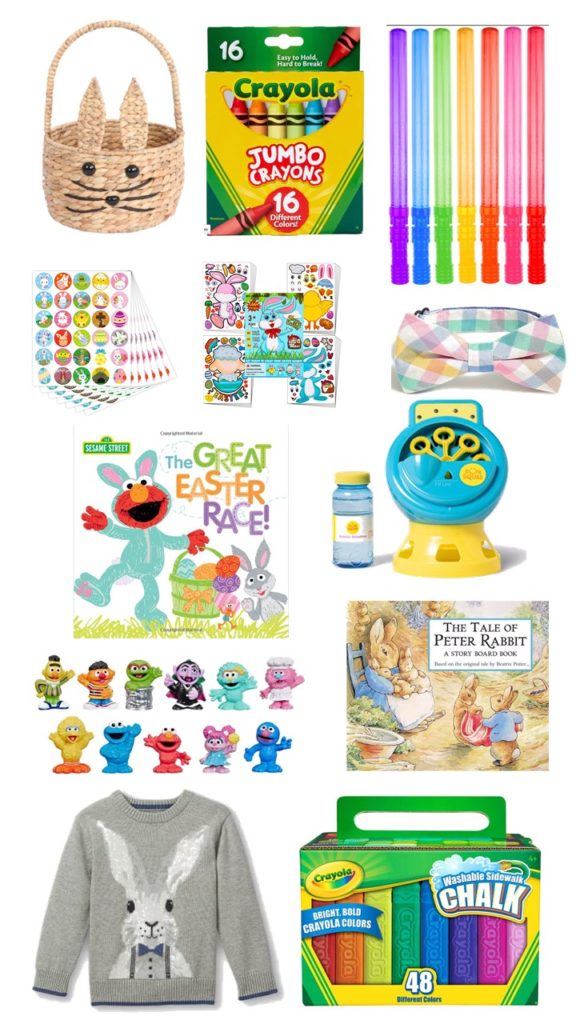candy free Easter Basket ideas for toddler boys