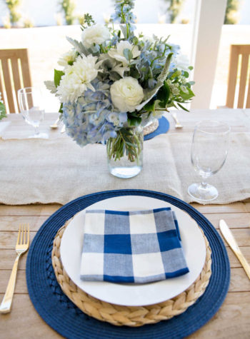 simple Easter tablescape