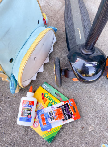 back to school essentials - McLaren scooter - scooter giveaway - preschool packing list